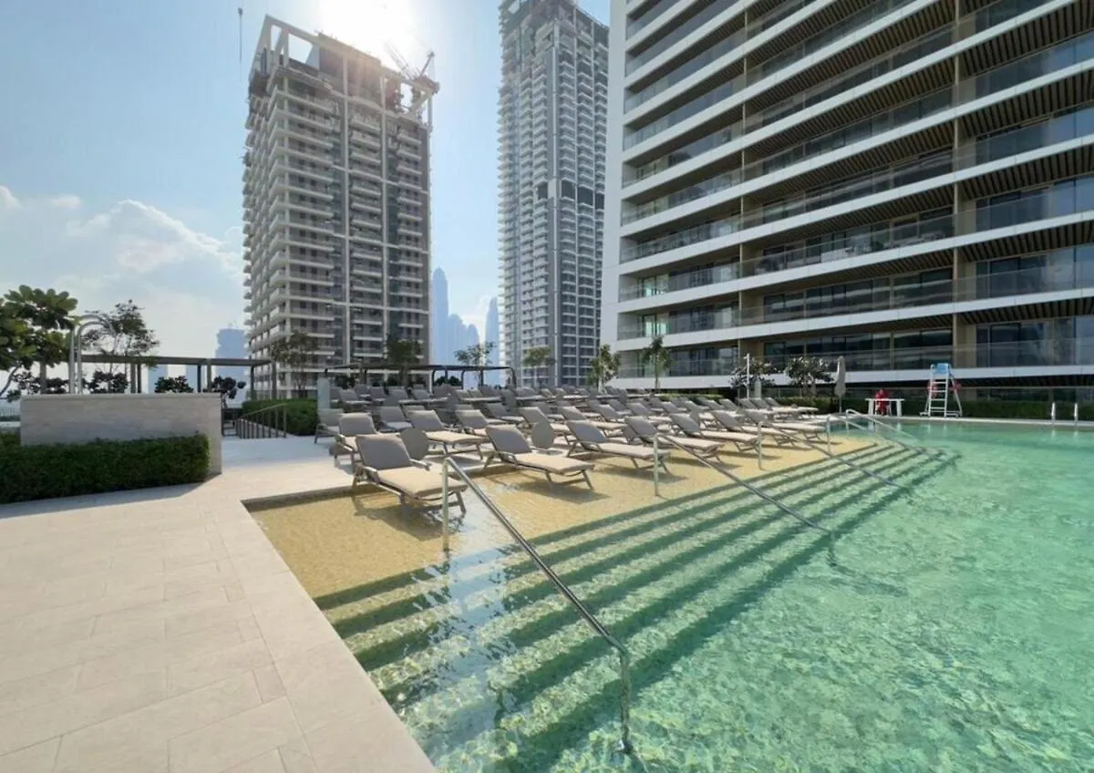 1Bdr Grand Bleu Private Beach With Palm Views Dubái