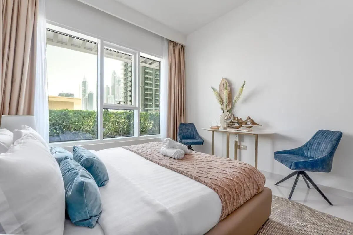 Apartamento 1Bdr Grand Bleu Private Beach With Palm Views Dubái Emiratos Árabes Unidos